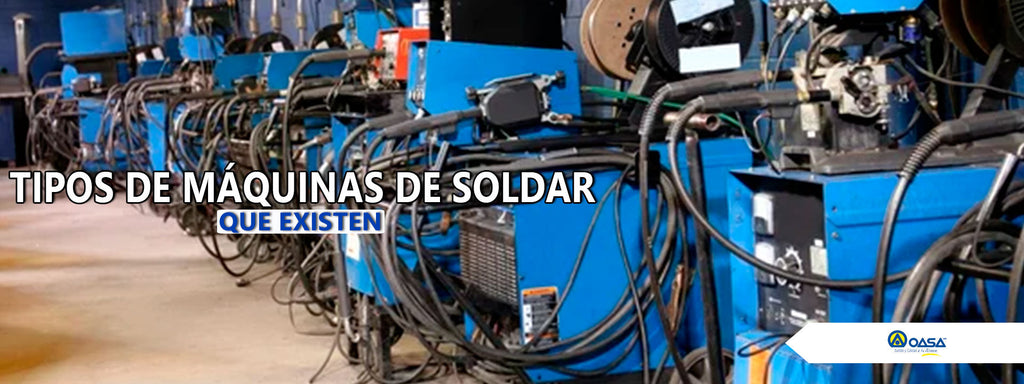 Tipos de máquinas de soldar que existen